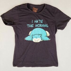 Busted Tees "I Hate The Mornings" Woman's T-Shirt Size XL See Measurement photos